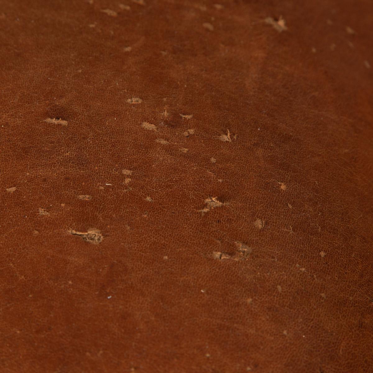 Siglo XX Francia Sofá de dos plazas de piel de oveja color canela en venta 9
