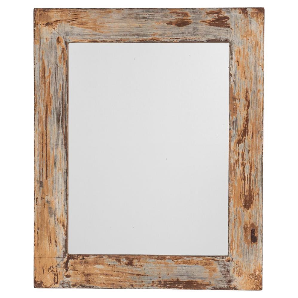 Specchio di legno francese del XX secolo