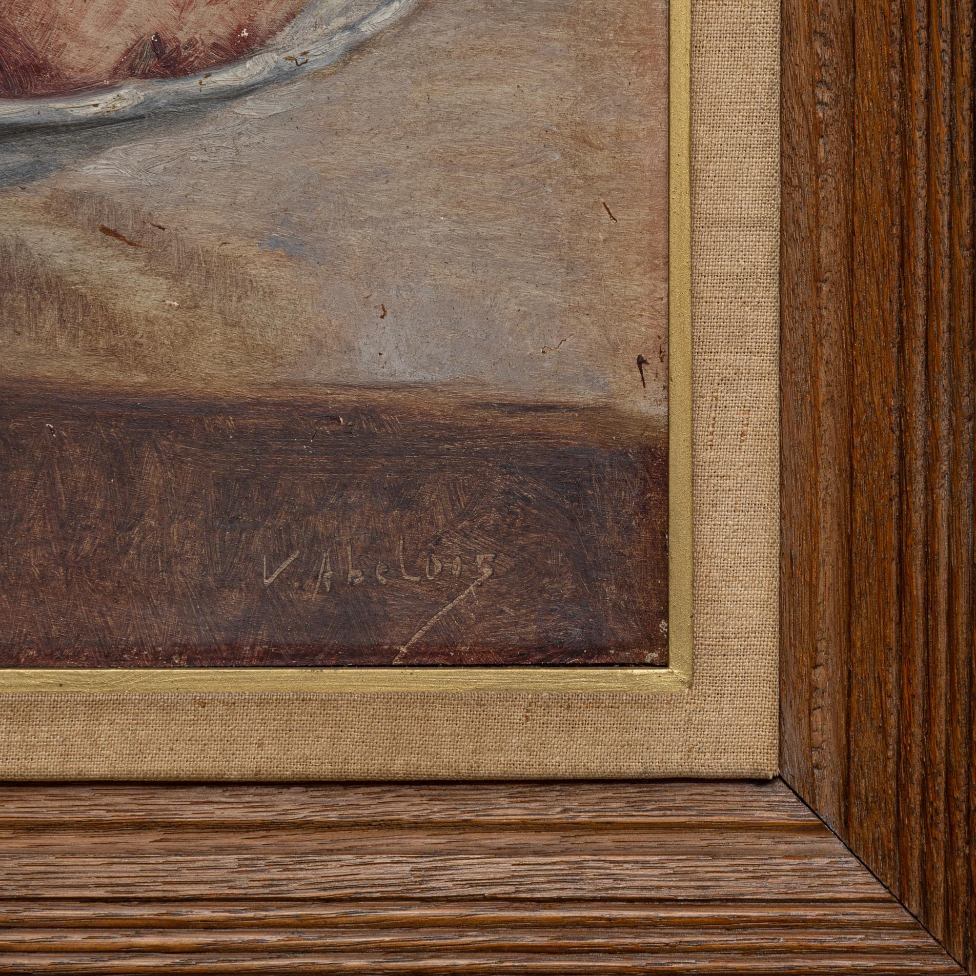 Nature morte en bois du 20e siècle avec cadre en bois en vente 3
