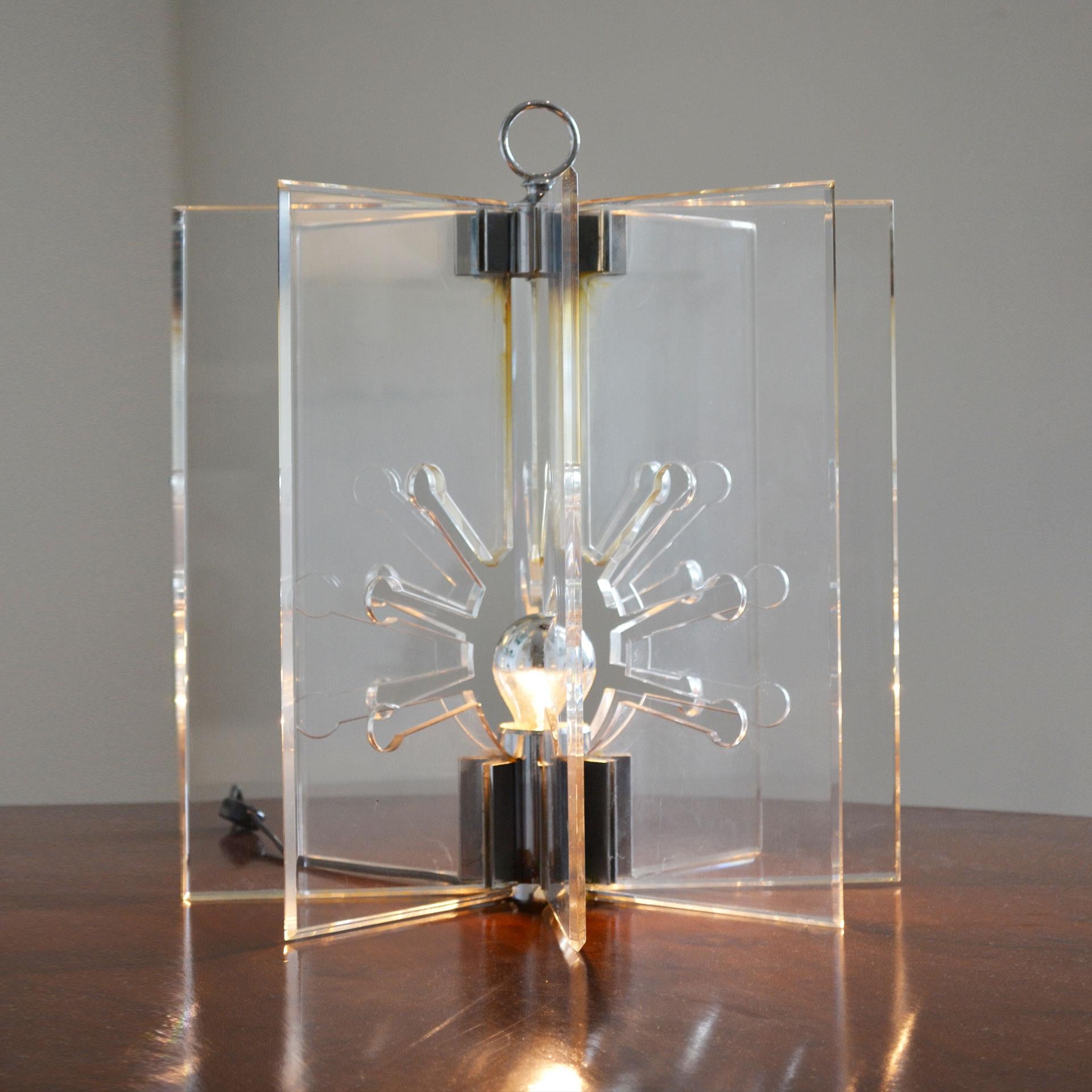 Mid-Century Modern 20th Century Franco Albini and Franca Helg Table Lamp Model 524 for Arteluce