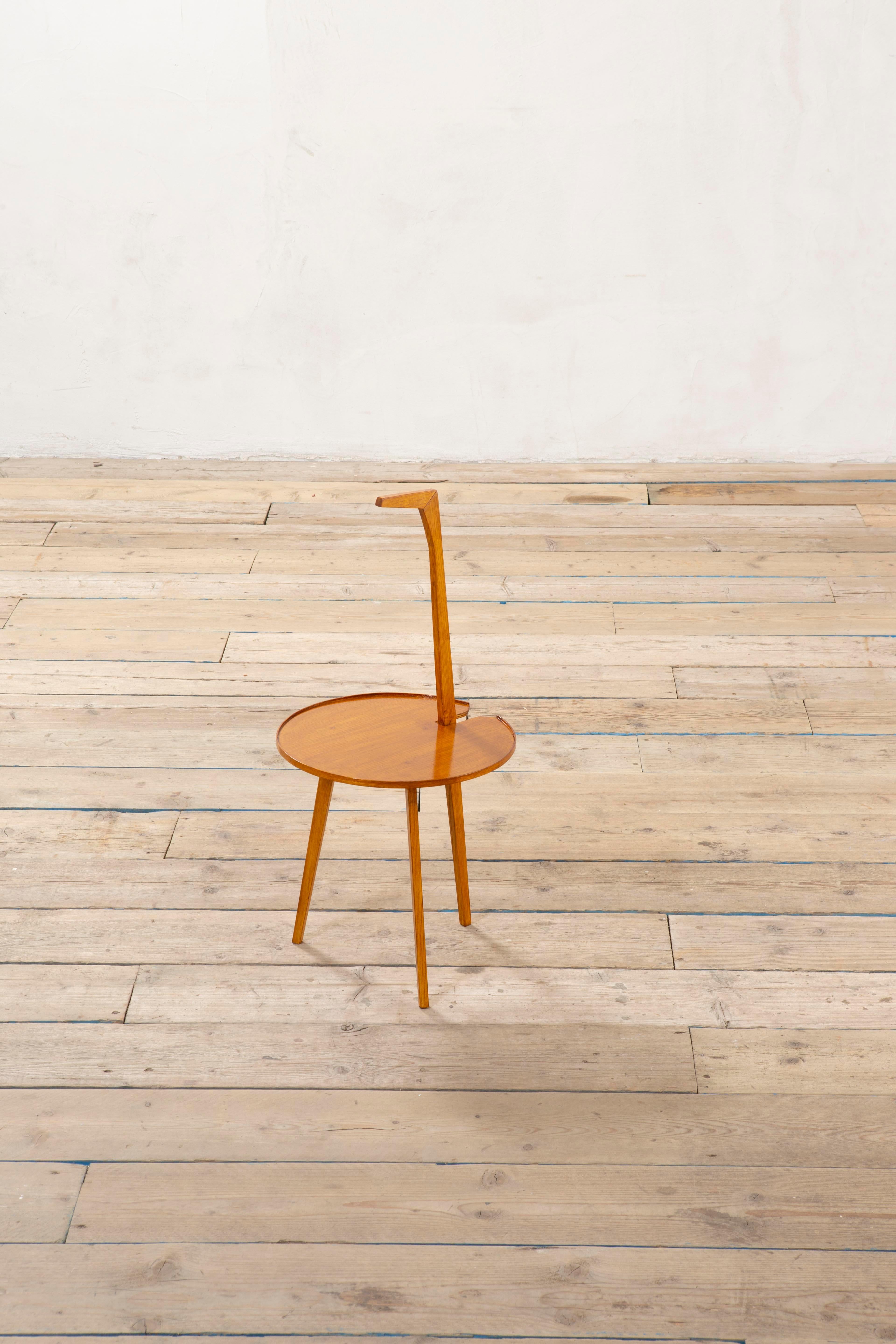20e siècle, Franco Albini Paire de tables basses en bois TN6 Cicognino, années 50 en vente 7