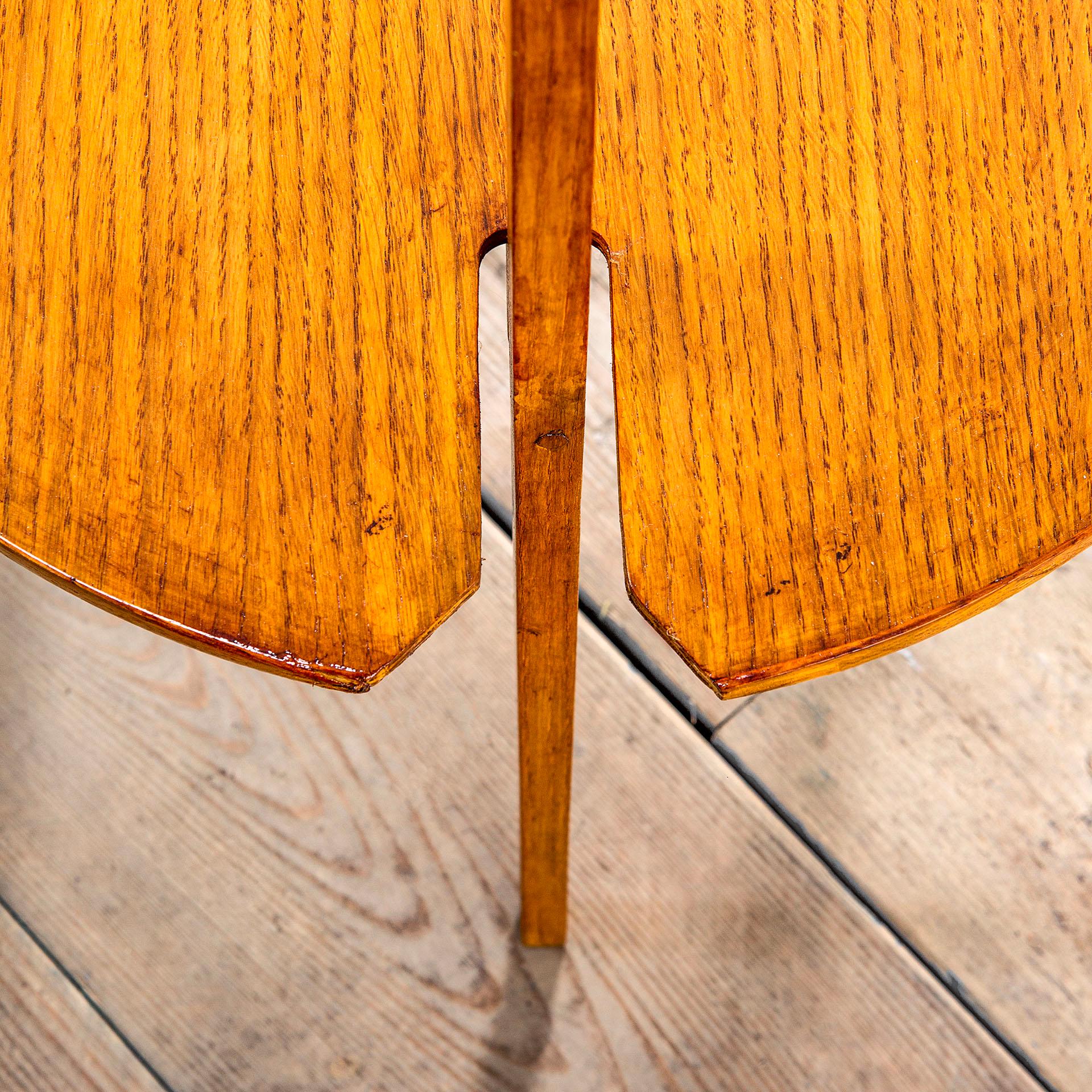 Paire de tables basses Cicognino TN6 en bois Franco Albini du 20ème siècle, années 50 en vente 2