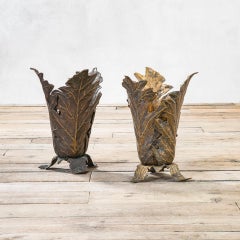 20th Century François Xavier Claude Lalanne Attr. Pair of Umbrella Stands, 70s
