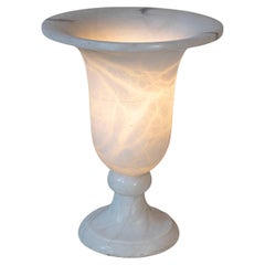 20th Century French Alabaster Lamp