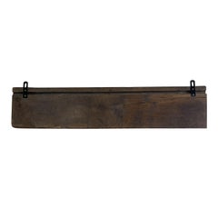 20th Century French Antique Wall Mount Wood Coat Hanger