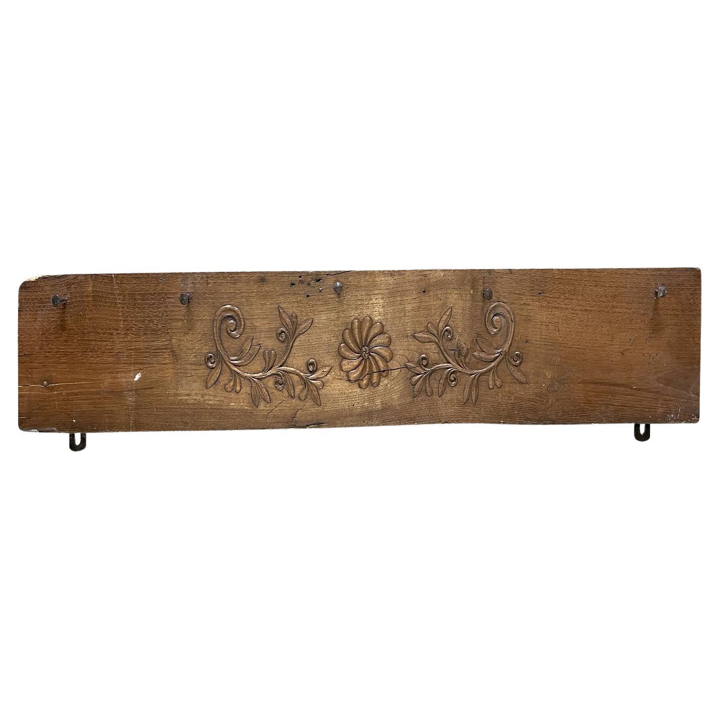 20th Century French Antique Wall Mount Wood Coat Hanger For Sale at 1stDibs — free download