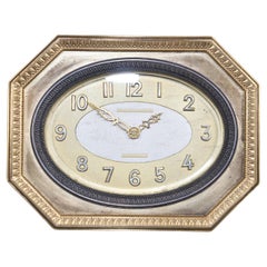 Reloj de sobremesa Art Decó francés del siglo XX en bronce ormolu