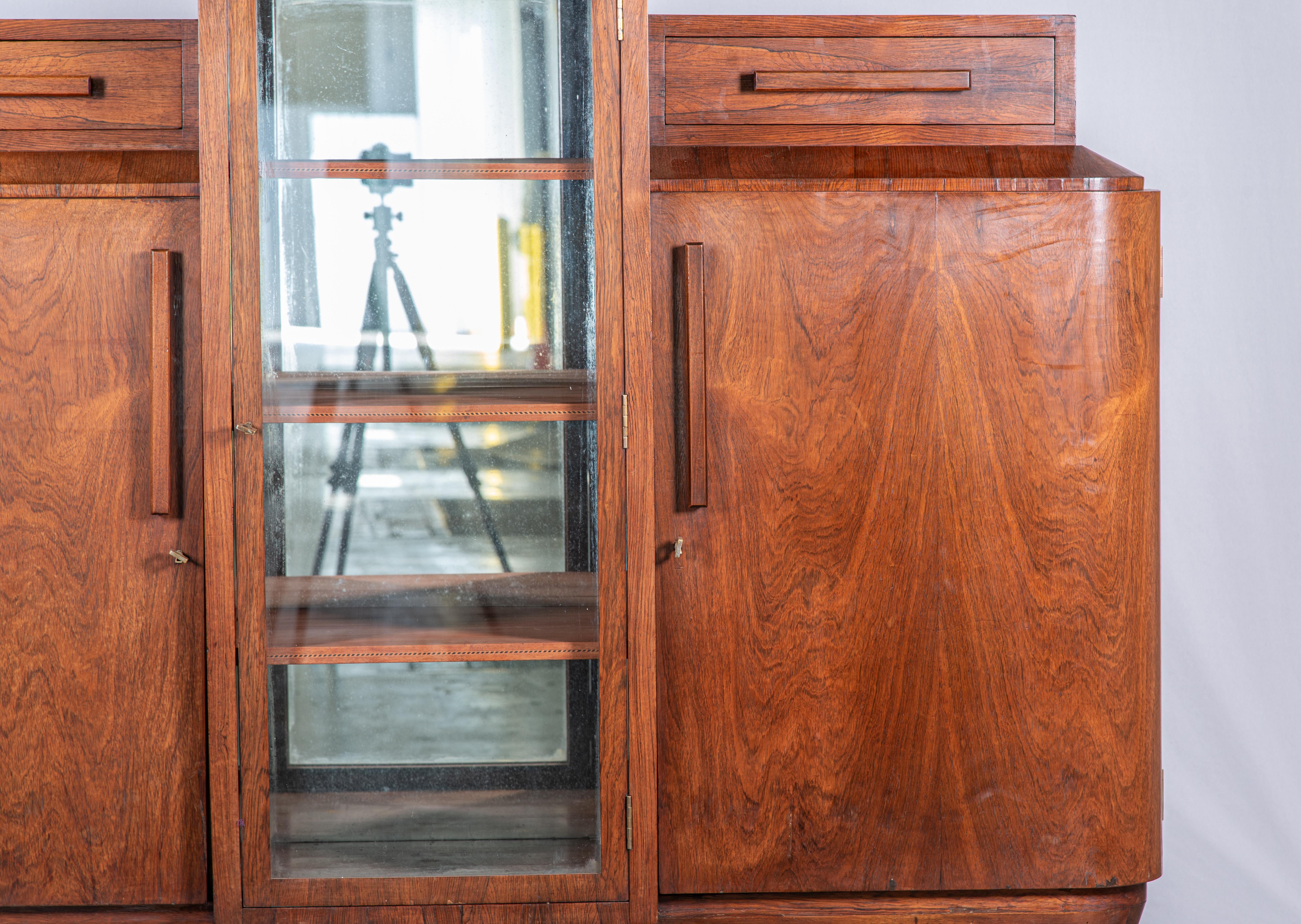 Quercia Buffet Art Deco francese del 20° secolo di epoca in vendita