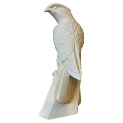 20th century French Art deco Ceramic Sparrowhawk, 1930s