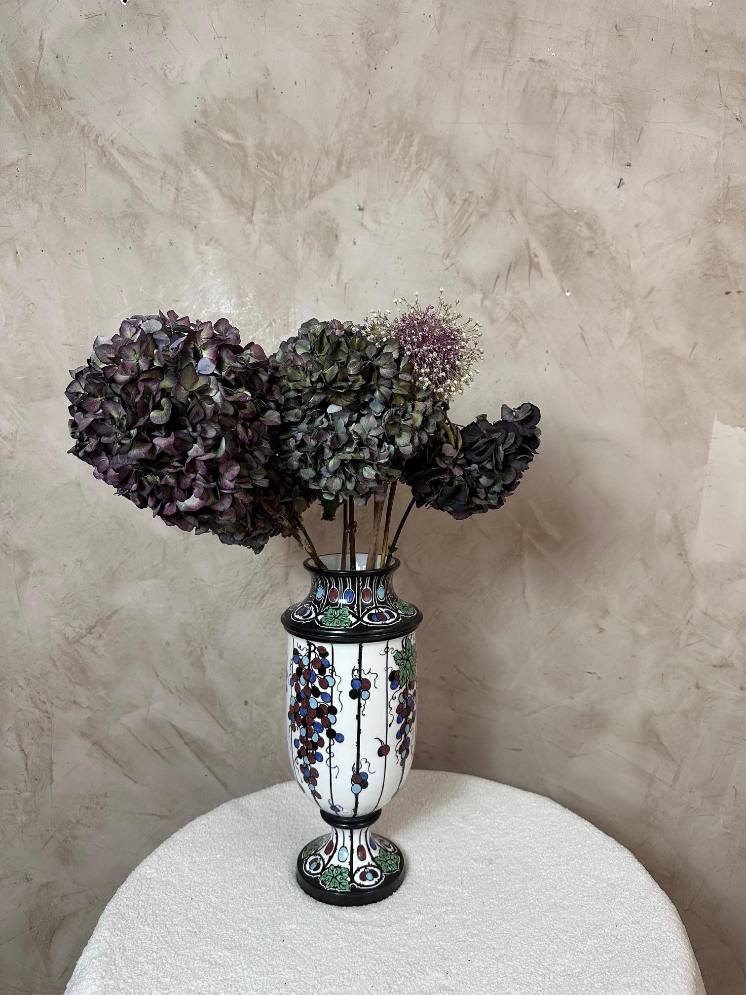 Vase en céramique Art déco français du 20e siècle, années 1930 en vente 6