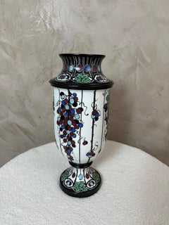 20th century French Art Deco Ceramic Vase, 1930s