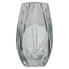 20th century French Art Deco Crystal Baccarat vase, 1930s