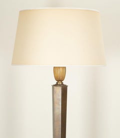 20th Century French Art Deco Genet et Michon Floor Lamp