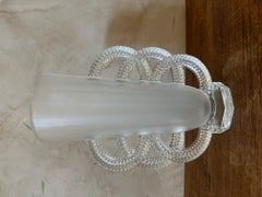 20th century French Art Deco In the taste of Lalique Vase, 1930s