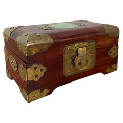 20th century French Art Deco Mahogany Jewelry Boxe, 1930s