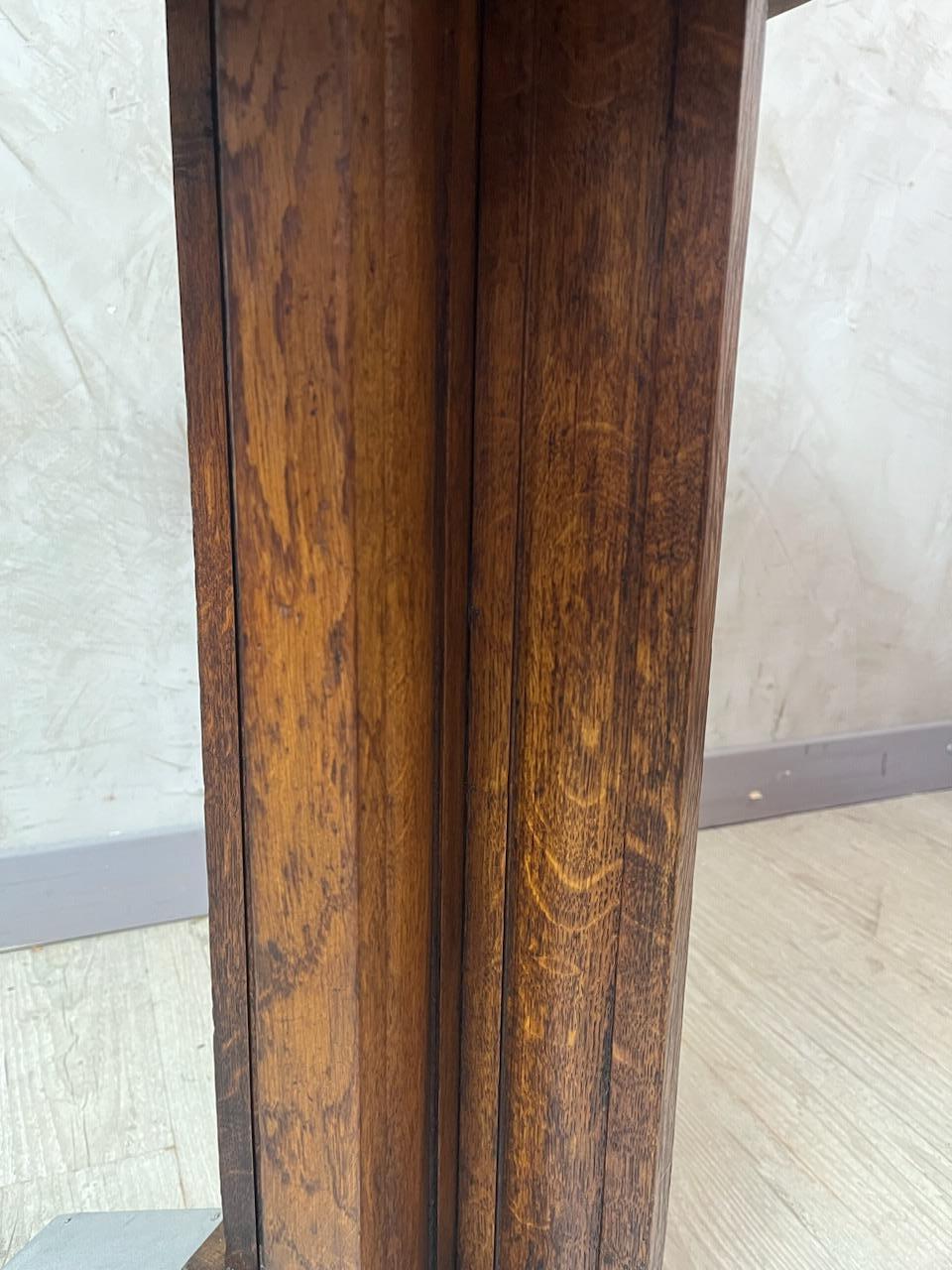 20th century French Art Deco Oak Gueridon, 1930s en vente 1