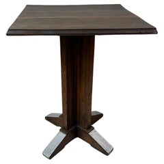 20th century French Art Deco Oak Gueridon, 1930s