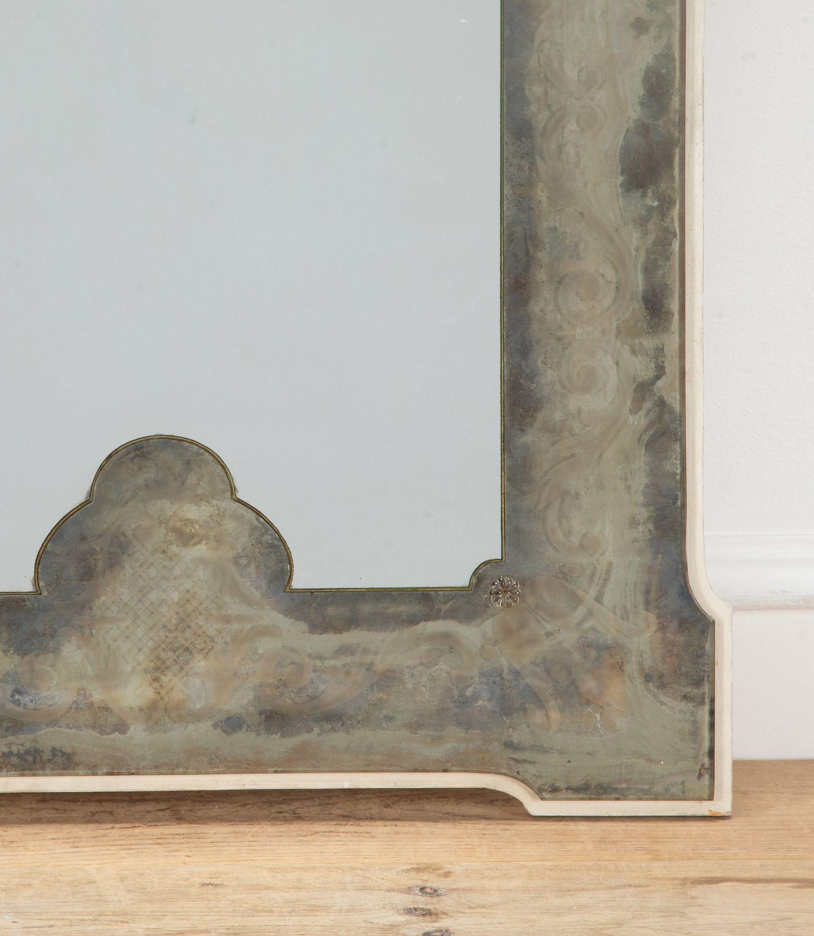 20ème siècle Français Art Deco Pierre Lardin Style Mirror Bon état - En vente à Gloucestershire, GB