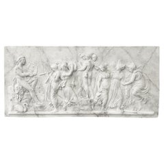 20th Century French Art Deco Plaster Wall Relief Of Apollo - Vintage Wall Décor