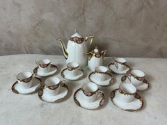 20th century French Art Deco Porcelain Tea Service, 1930s