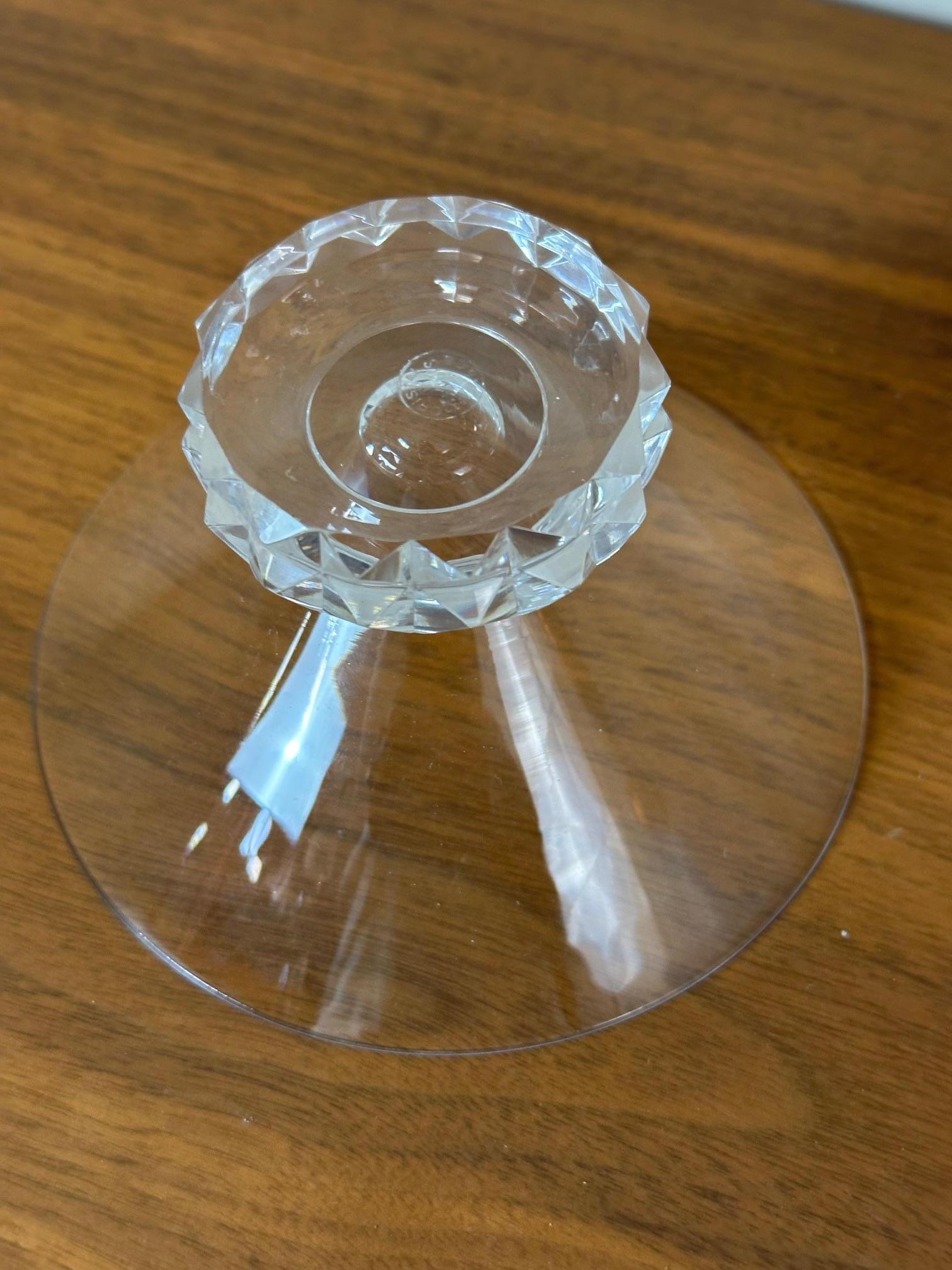 Ensemble de 34 verres en cristal Saint Louis, Art déco français du 20e siècle, années 1933 en vente 10