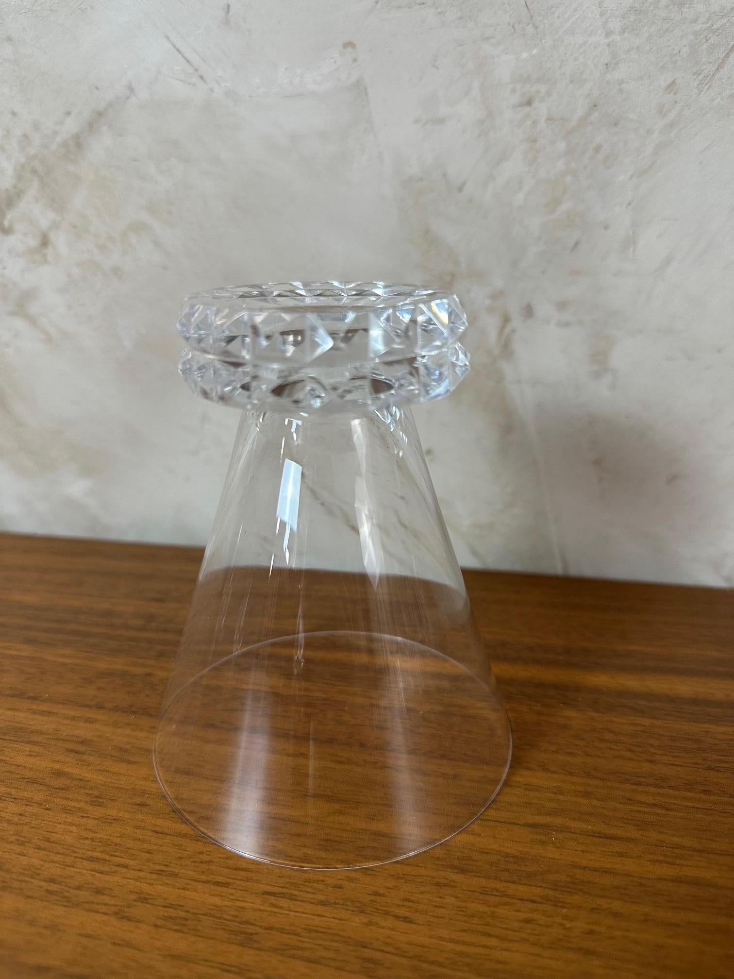 Ensemble de 34 verres en cristal Saint Louis, Art déco français du 20e siècle, années 1933 en vente 4