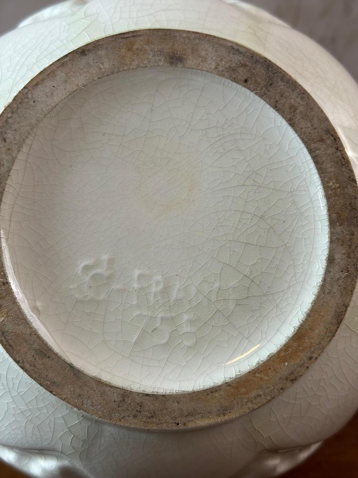 20. Jahrhundert Französisch Art deco St clément Fayence Vase, 1930er Jahre im Angebot 2