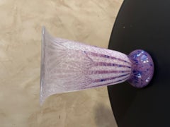 Französische Art-déco-Vase des 20. Jahrhunderts, signiert Charder, französisches Glas, 1930er Jahre