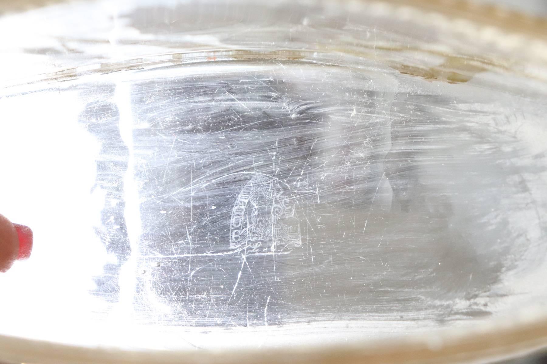 20th Century French Art Nouveau Legras Mont Joye Vase in Transparent Glass In Good Condition In Casale Monferrato, IT