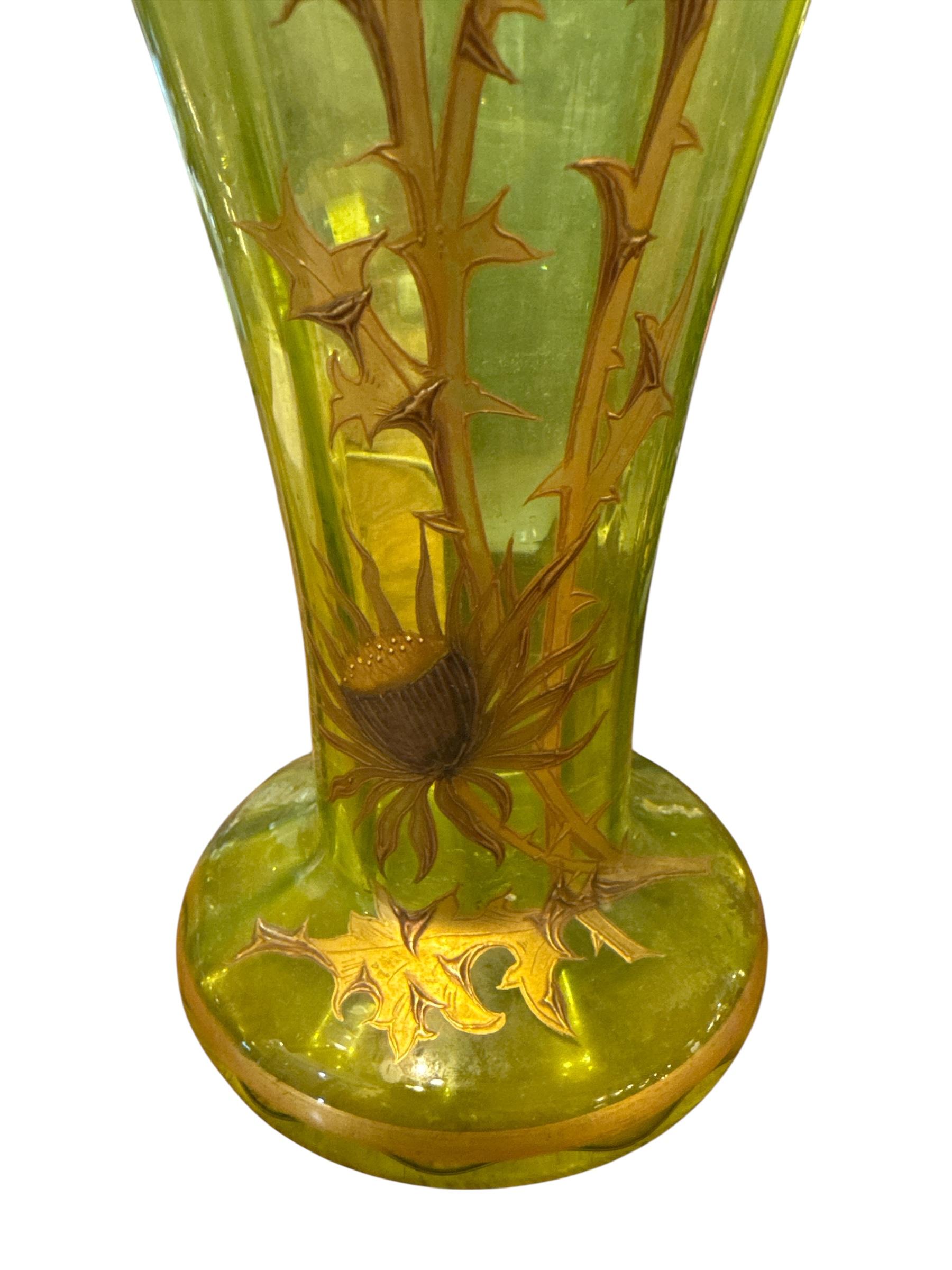 20th Century French Art Nouveau Vase For Sale 1