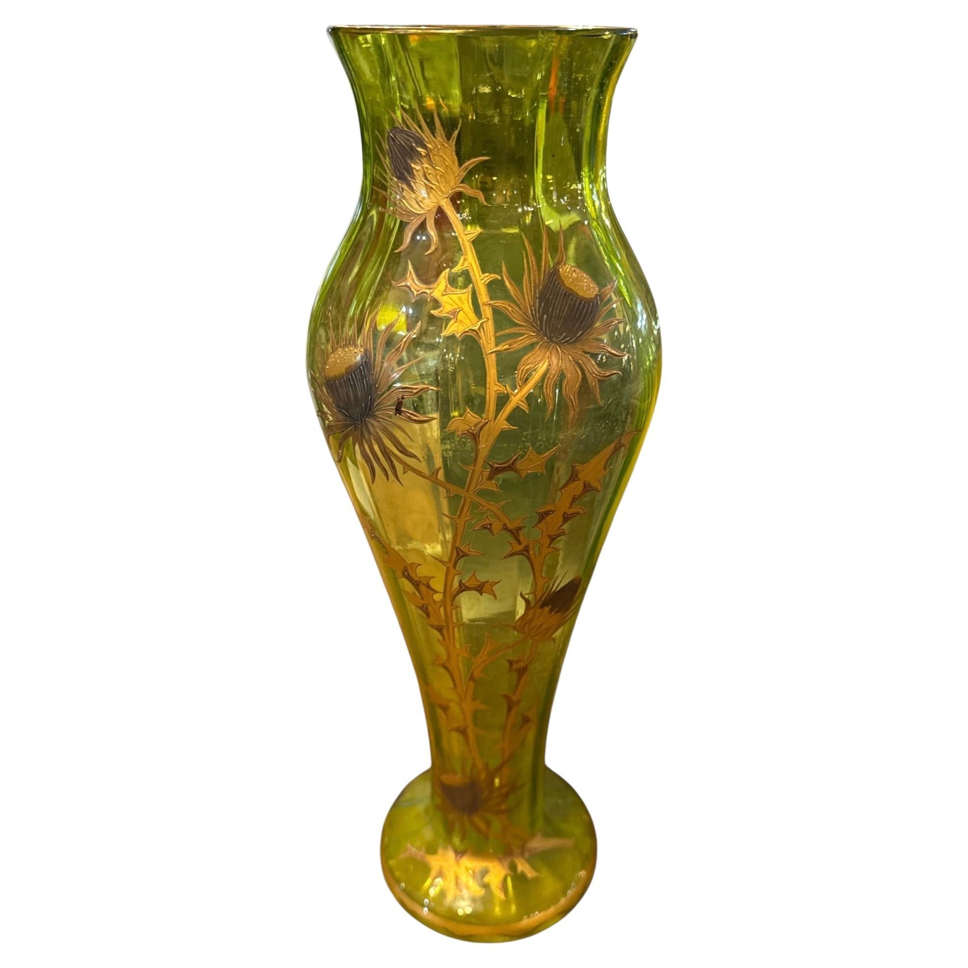 20th Century French Art Nouveau Vase For Sale