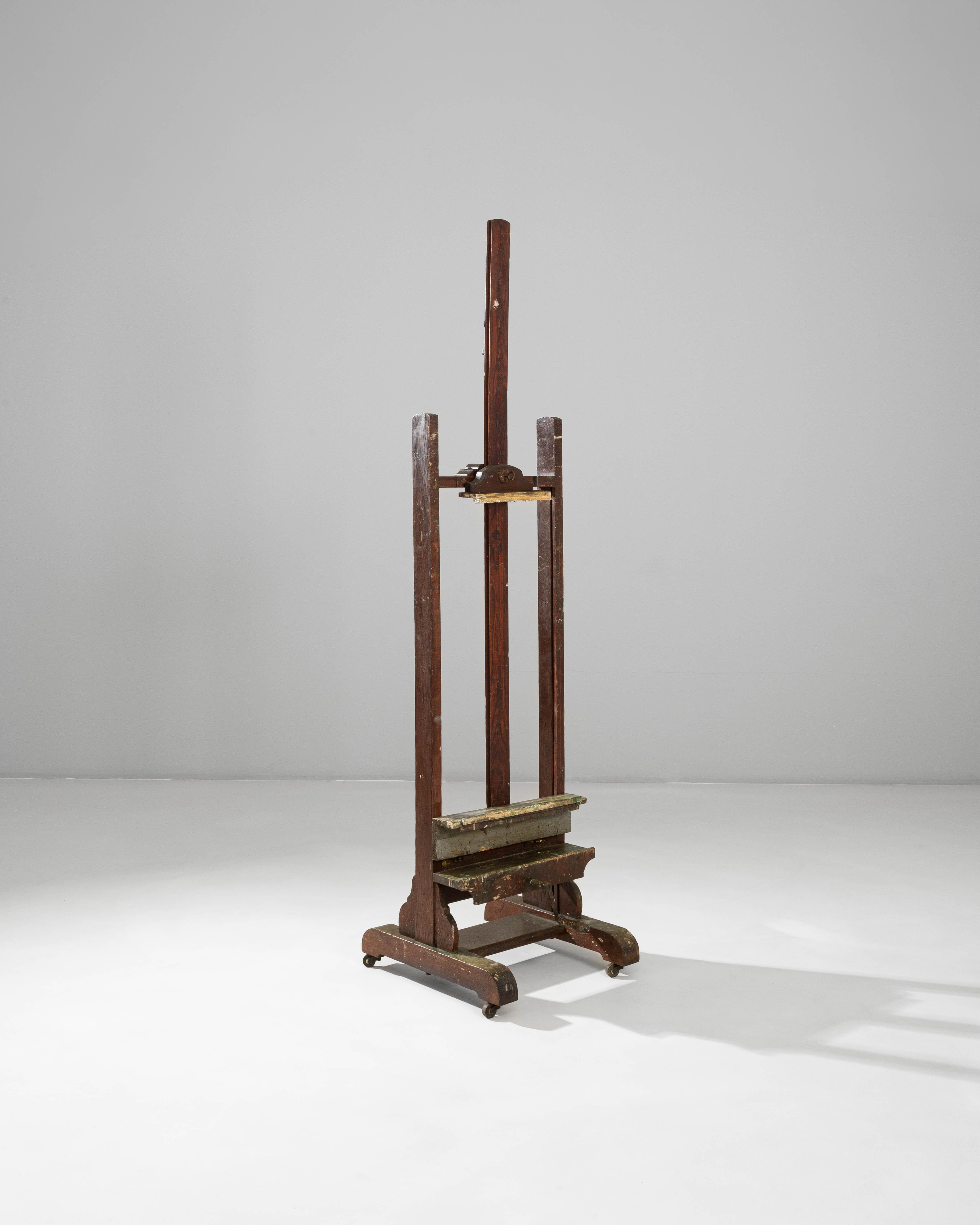 Caballete de madera de artista francés del siglo XX en venta 5