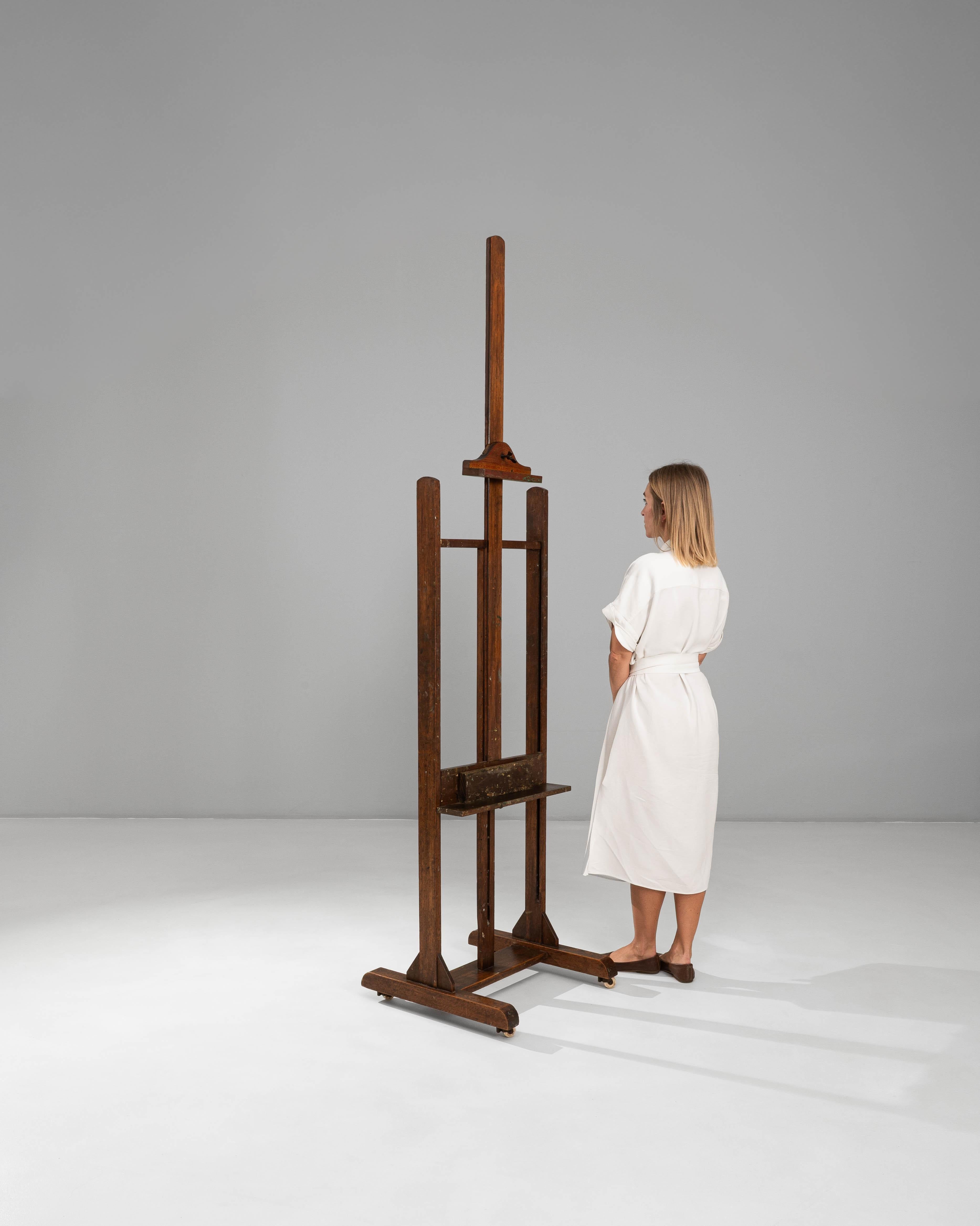 Caballete de madera de artista francés del siglo XX en venta 5