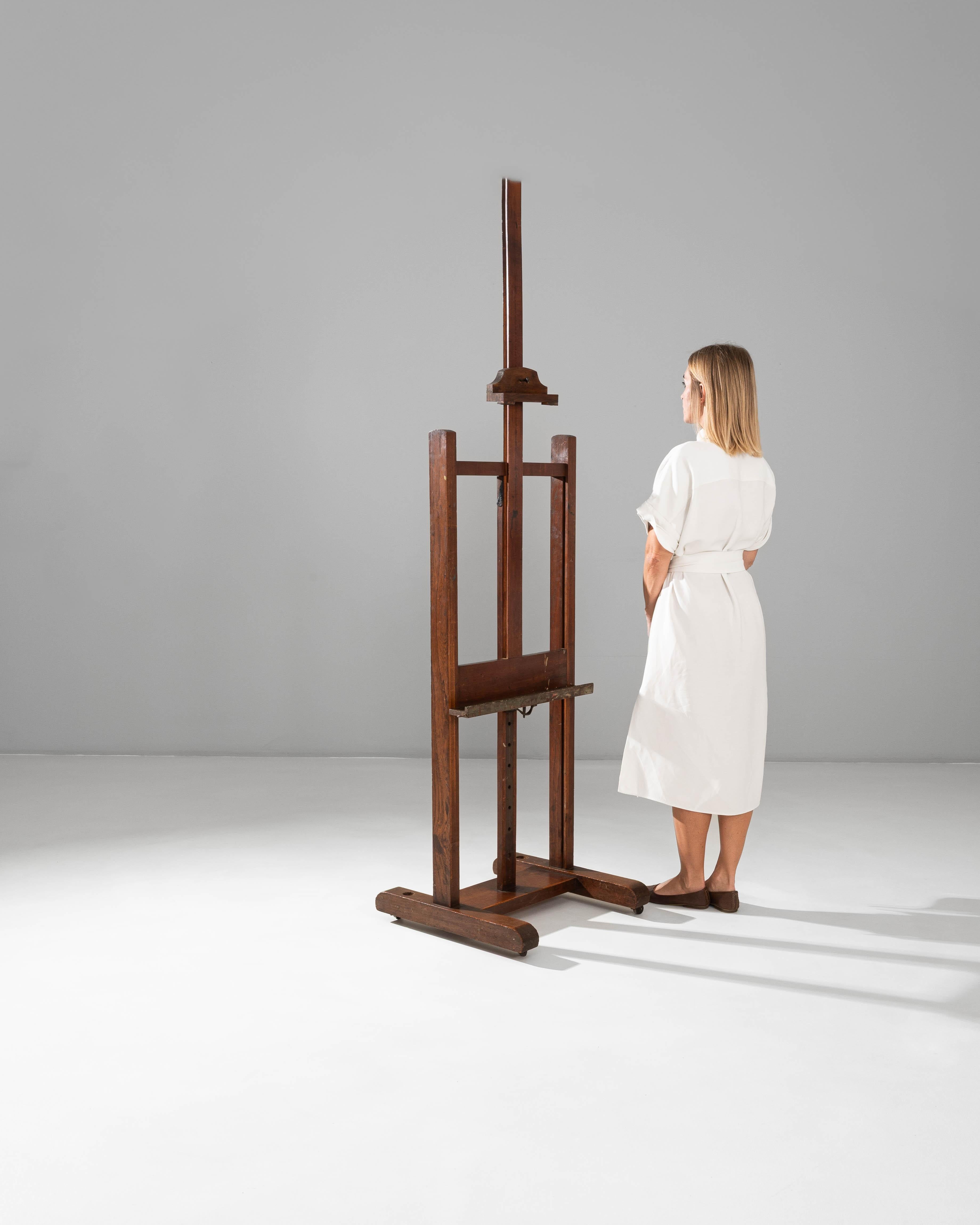 Caballete de madera de artista francés del siglo XX en venta 6