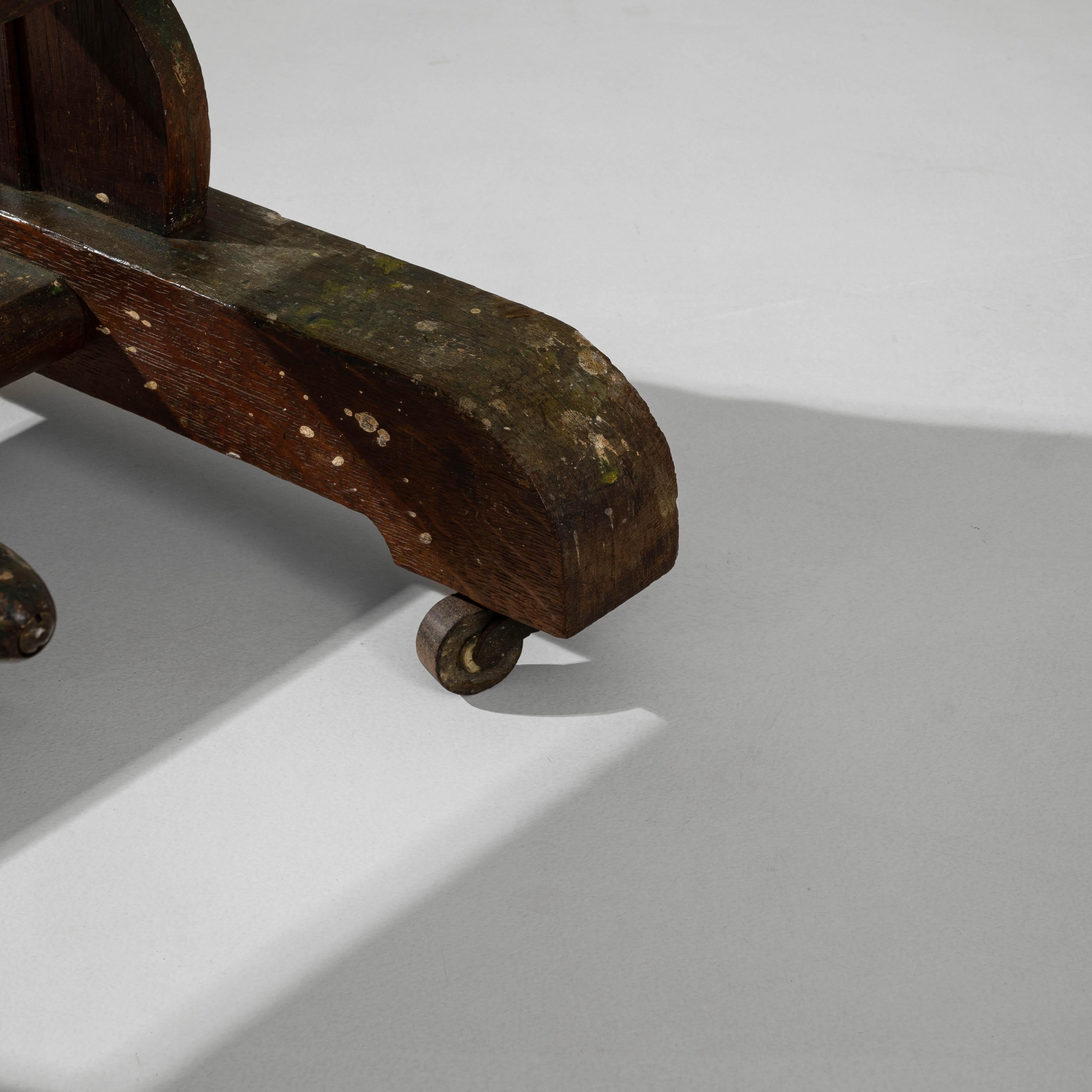 Caballete de madera de artista francés del siglo XX en venta 9