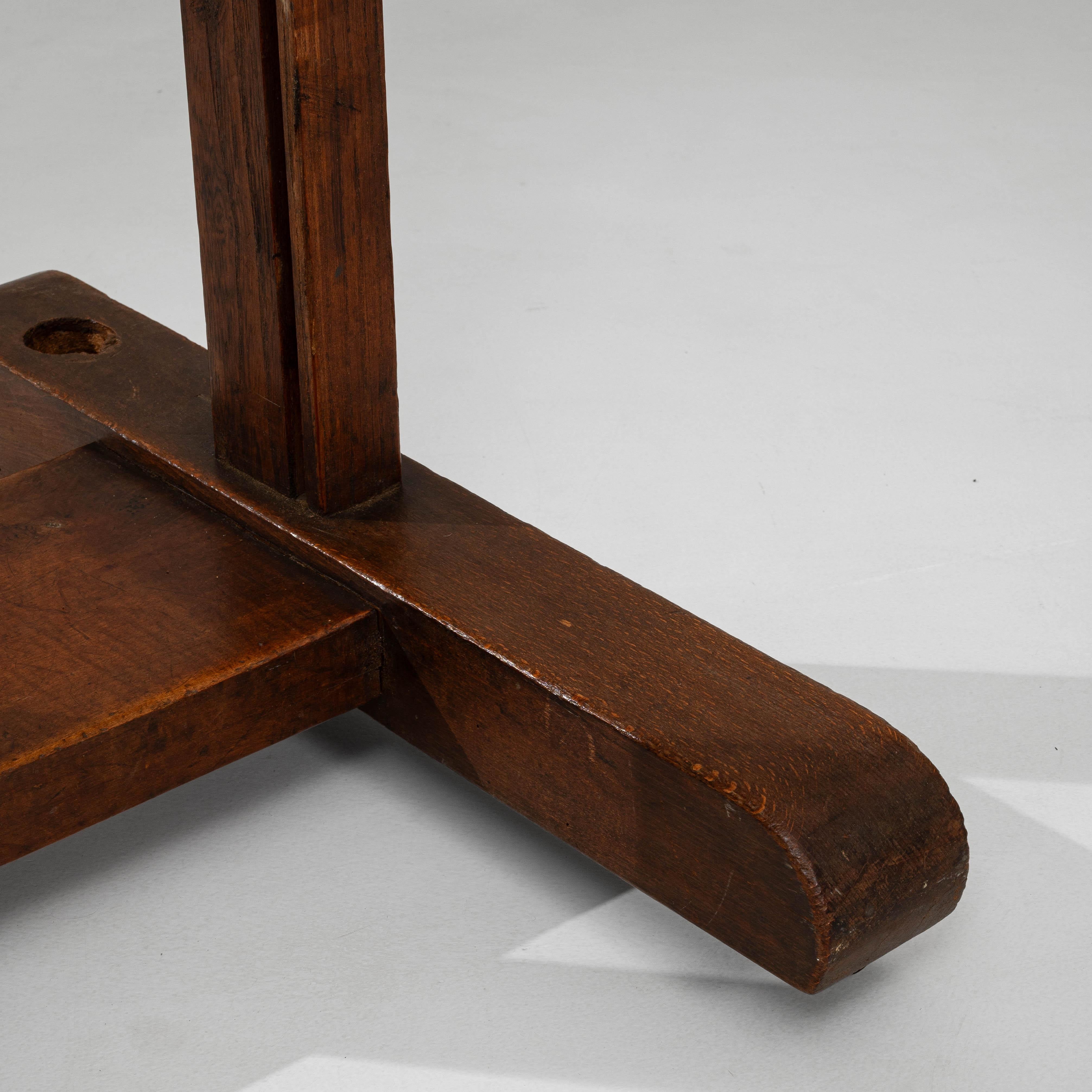 Caballete de madera de artista francés del siglo XX en venta 9