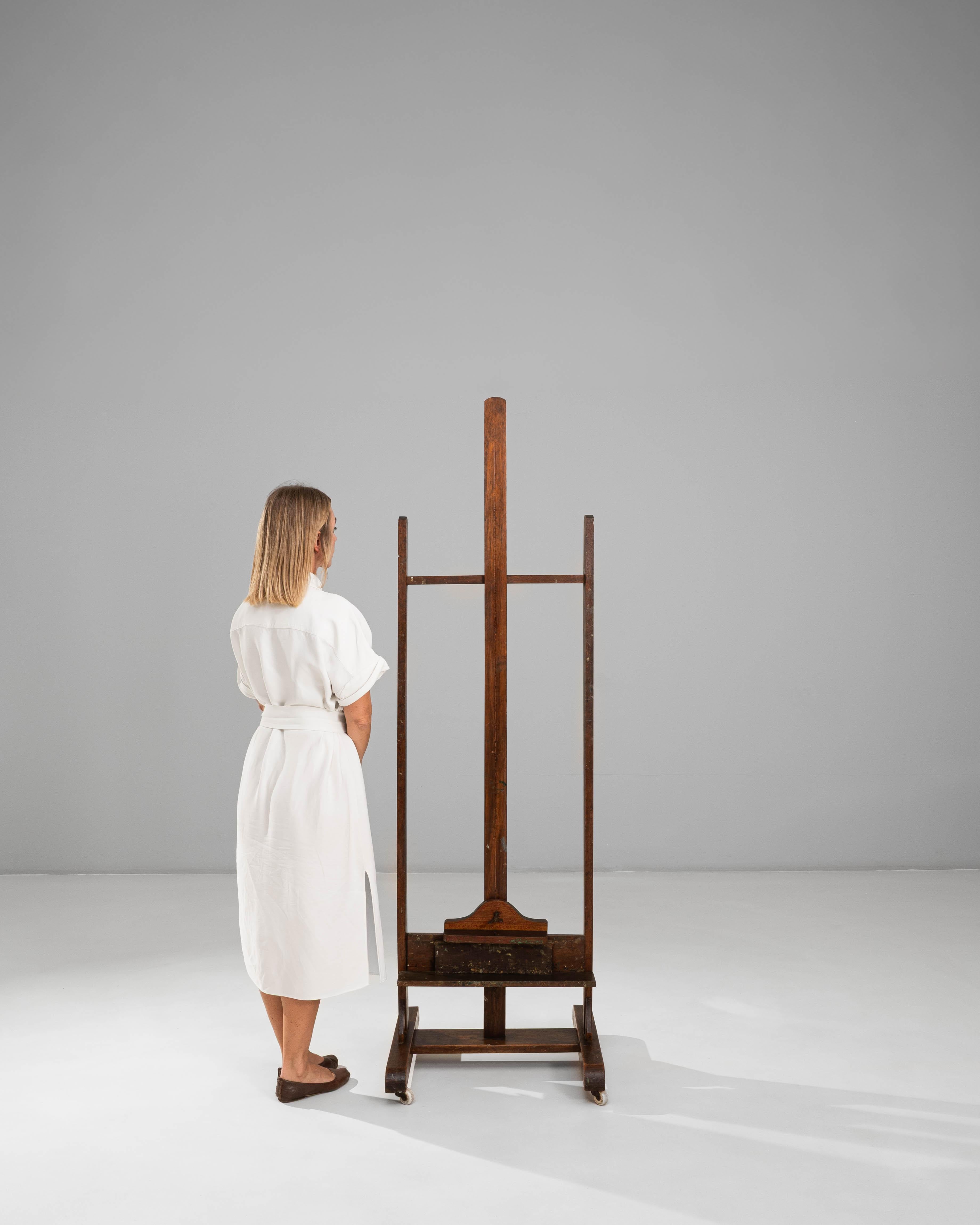 Caballete de madera de artista francés del siglo XX Francés en venta