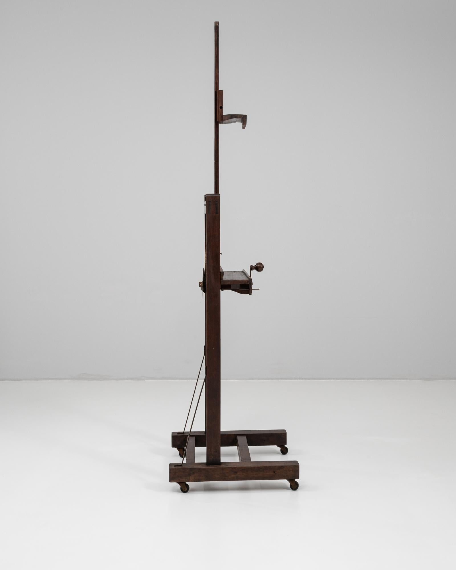 20ième siècle Chevalet en bois d'artiste français du 20e siècle en vente