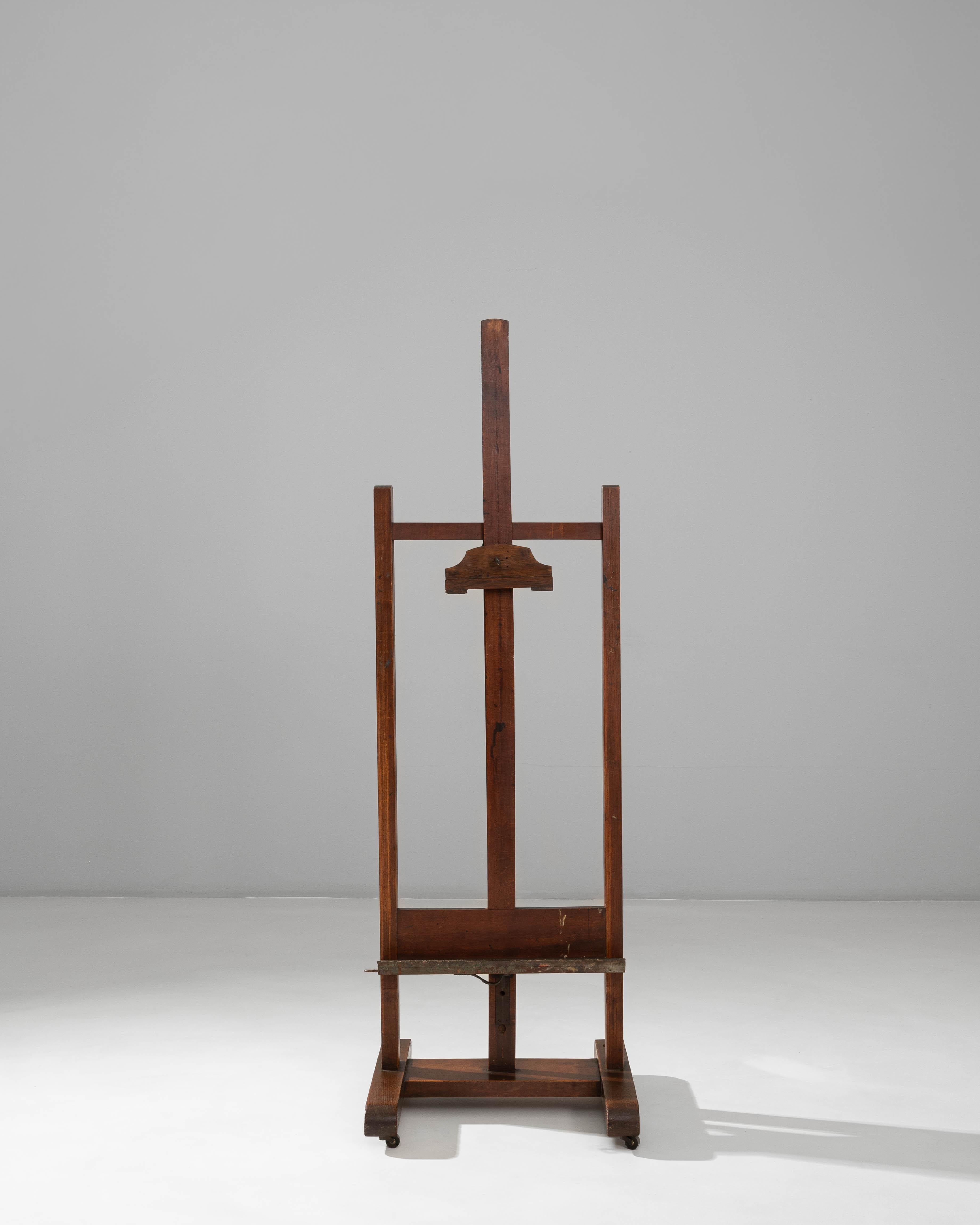 Caballete de madera de artista francés del siglo XX Madera en venta