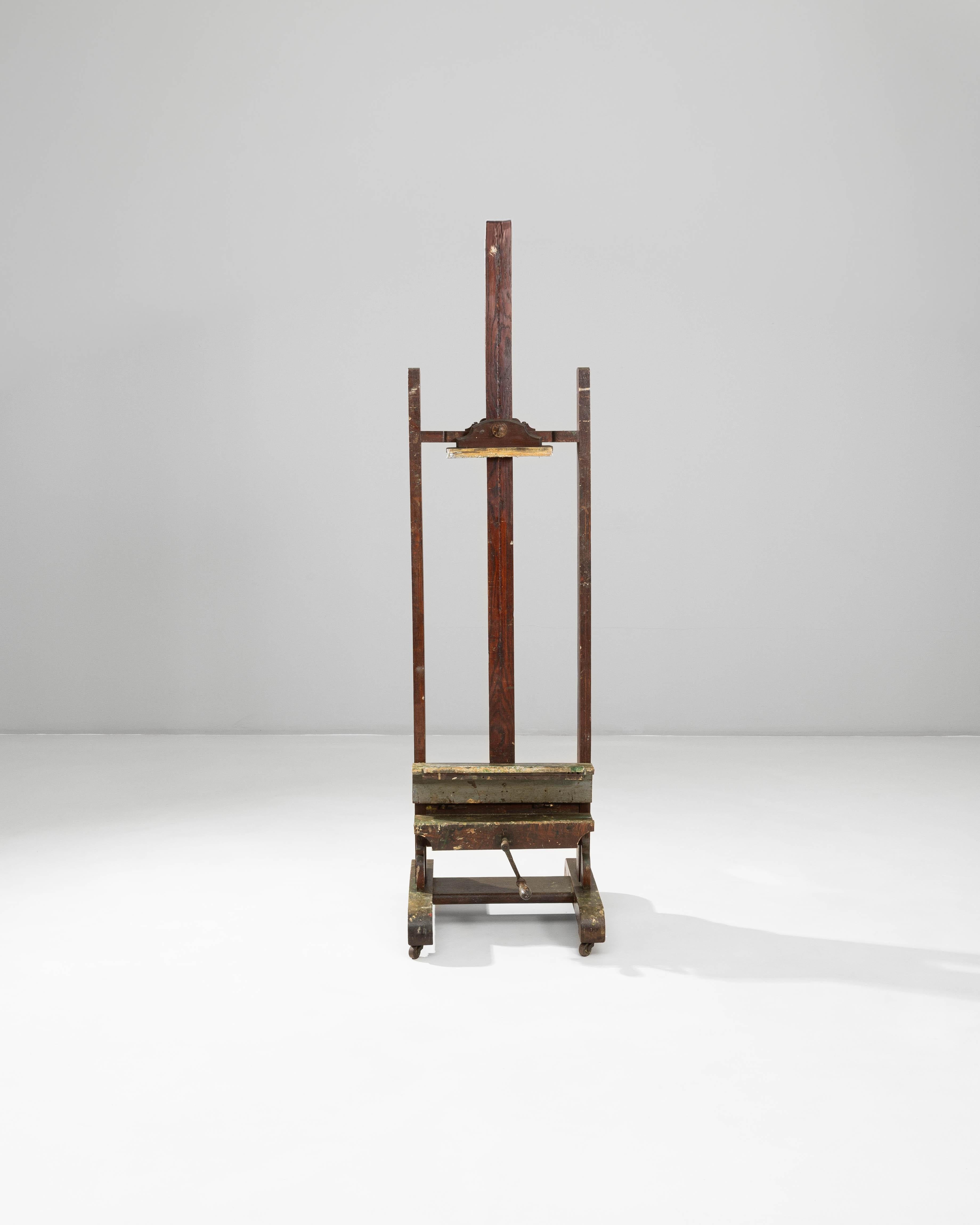 Caballete de madera de artista francés del siglo XX en venta 1