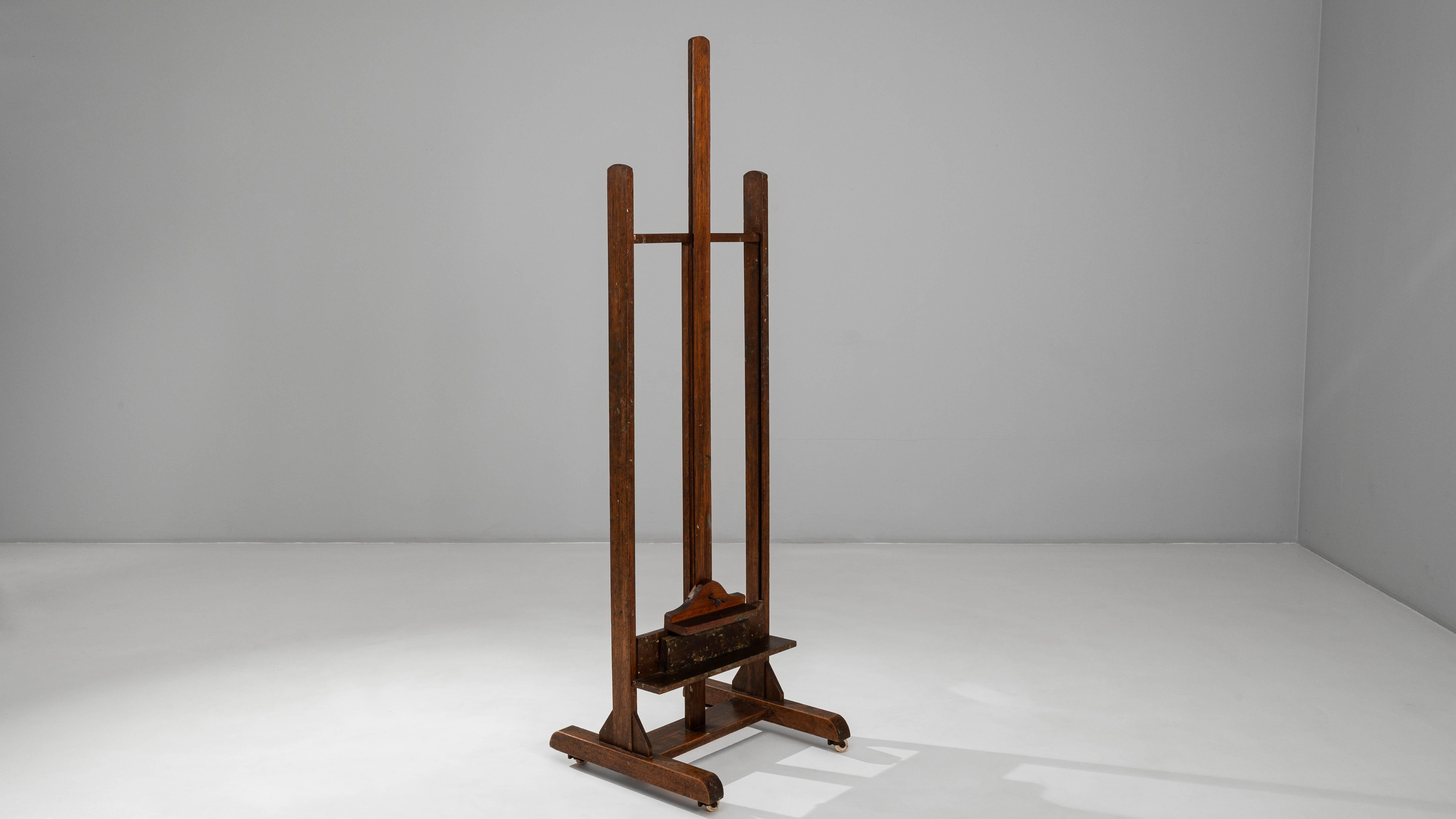 Caballete de madera de artista francés del siglo XX en venta 1