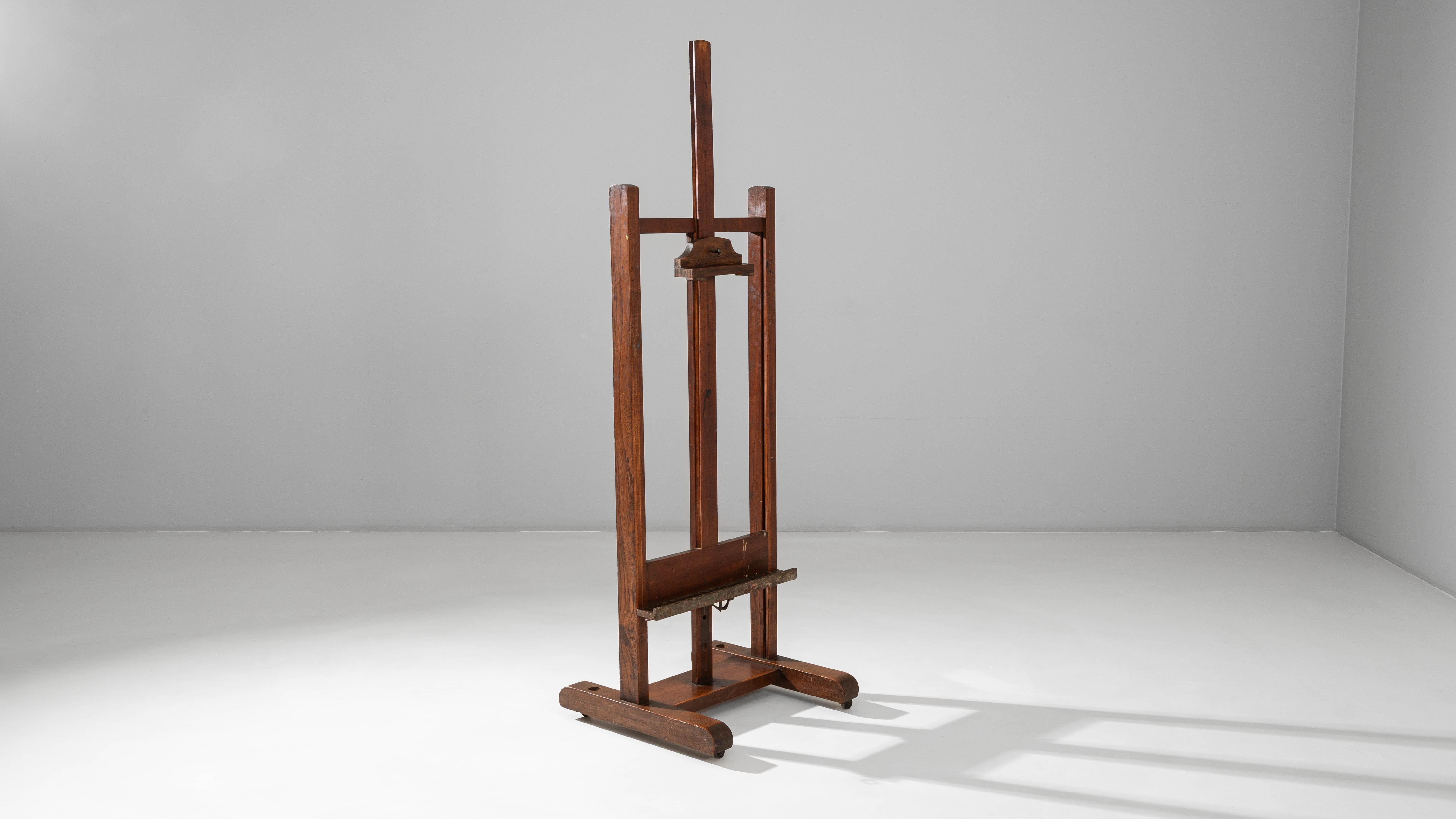 Caballete de madera de artista francés del siglo XX en venta 2