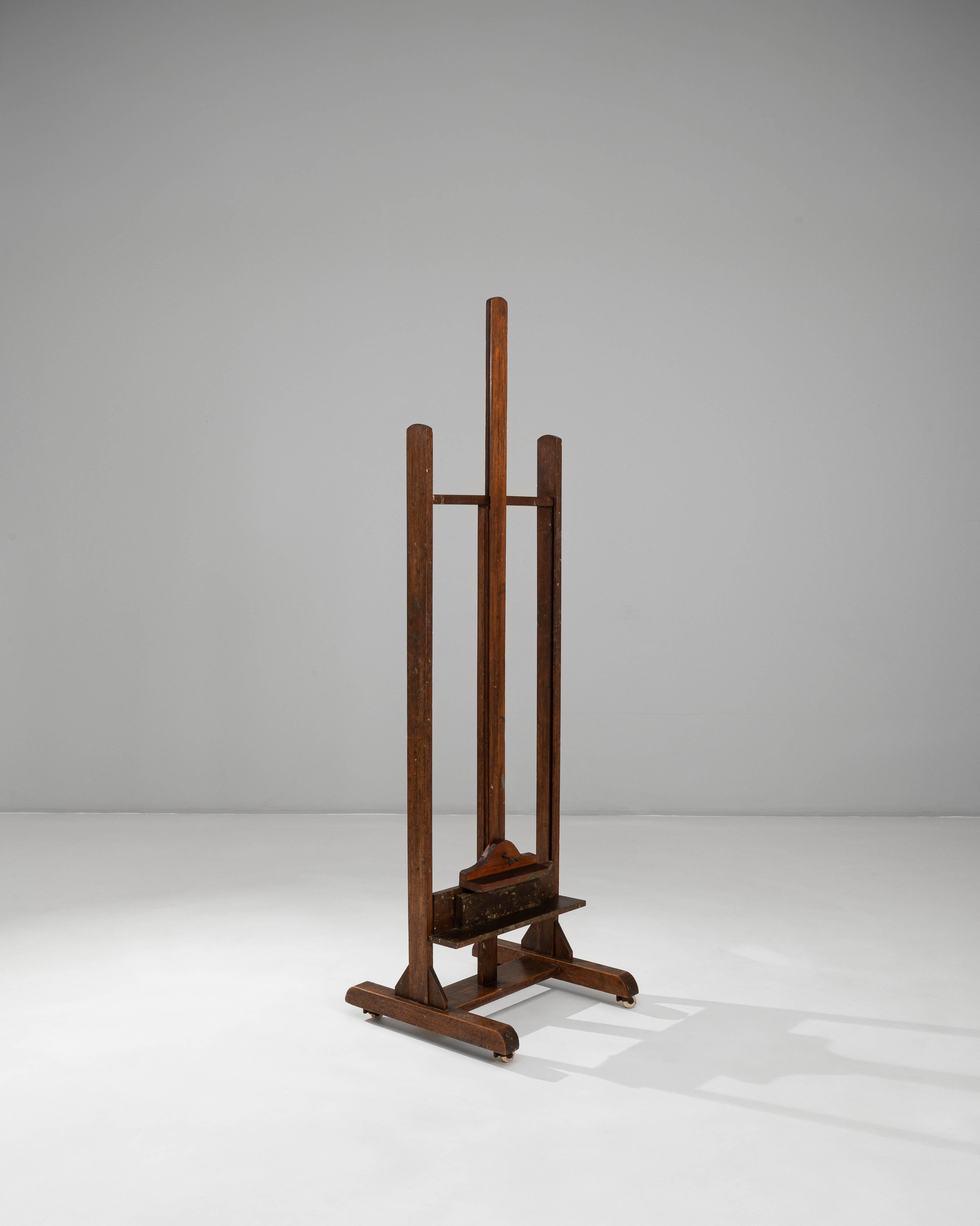 Caballete de madera de artista francés del siglo XX en venta 2