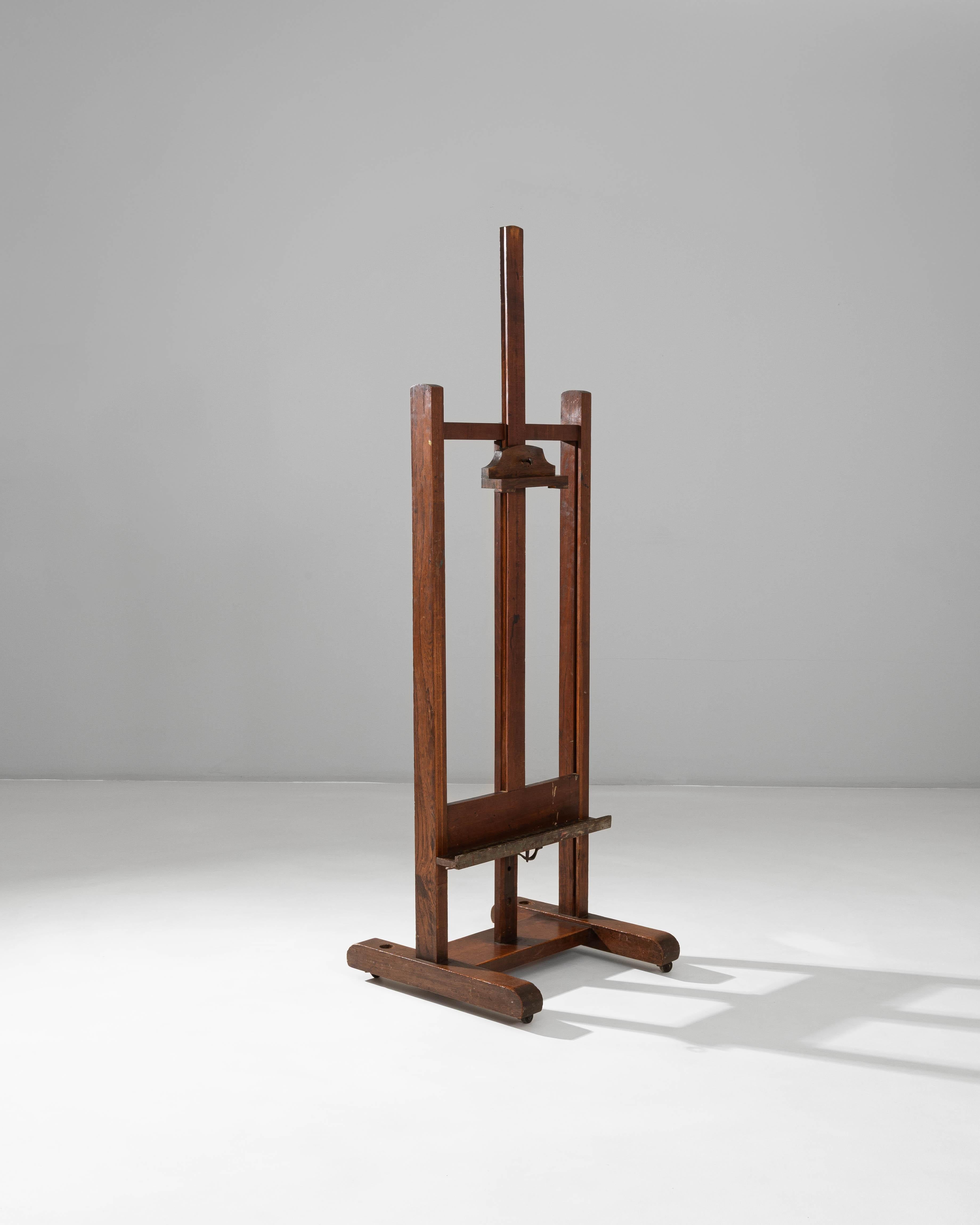 Caballete de madera de artista francés del siglo XX en venta 3