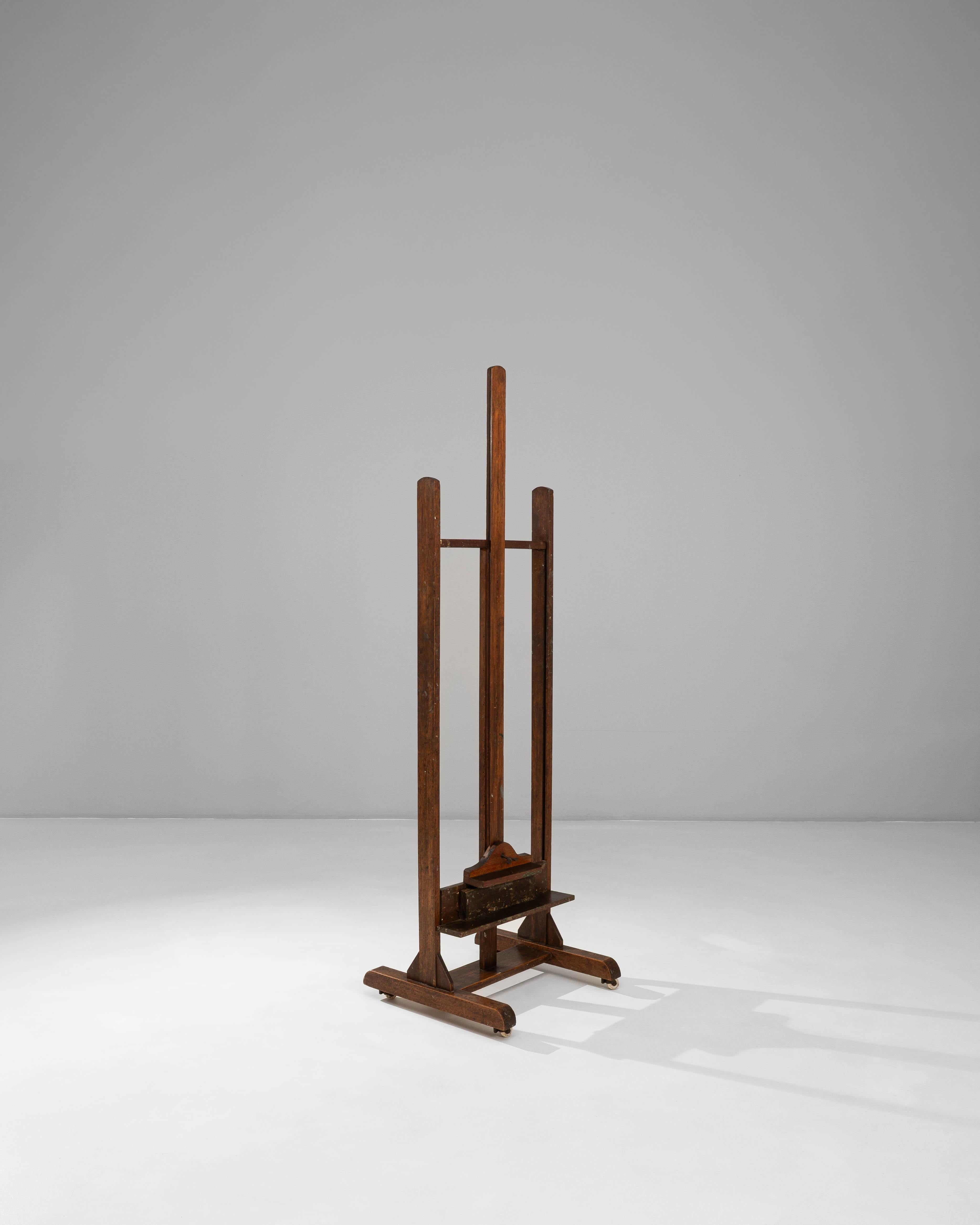 Caballete de madera de artista francés del siglo XX en venta 3