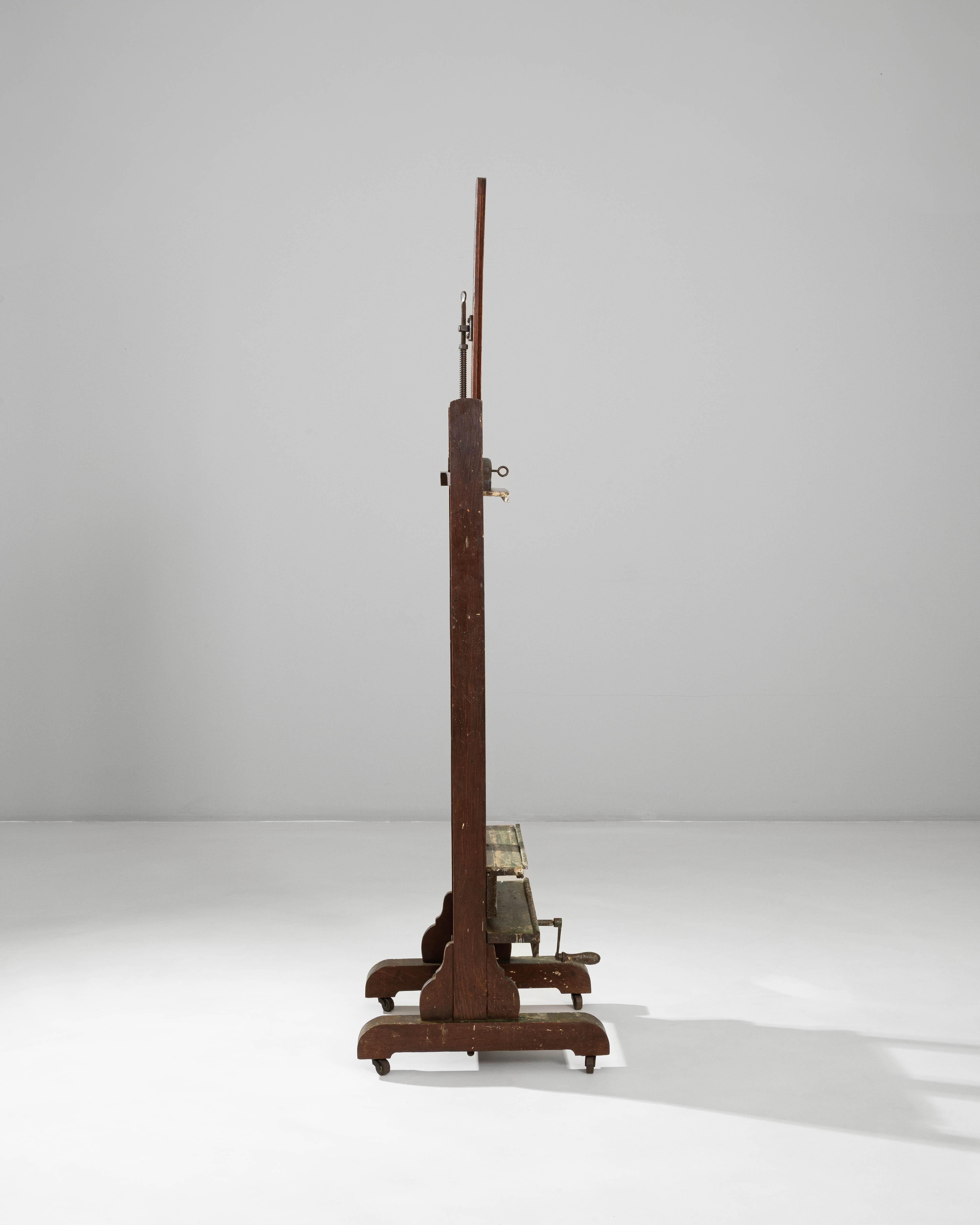 Caballete de madera de artista francés del siglo XX en venta 4