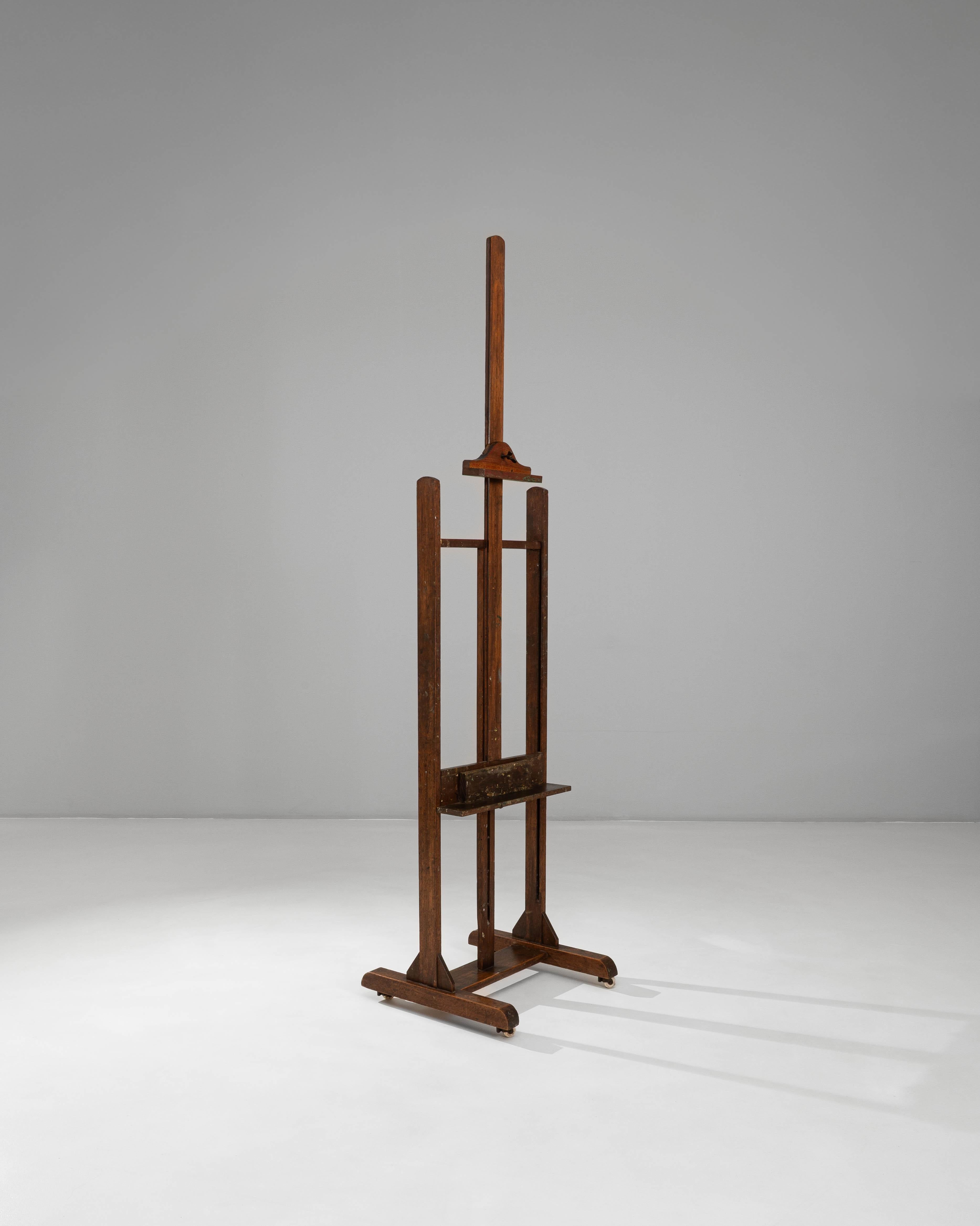 Caballete de madera de artista francés del siglo XX en venta 4