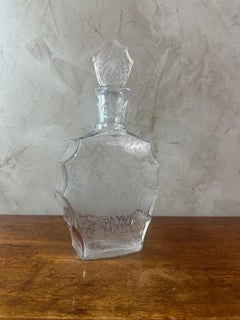 20th century French Baccarat Crystal Carafe Djeddah Model, 1946s
