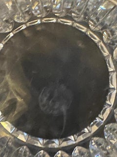 Vaso di cristallo Baccarat francese del XX secolo, anni '50