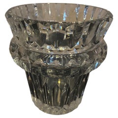 Vintage 20th century French Baccarat Crystal Vase, 1950s